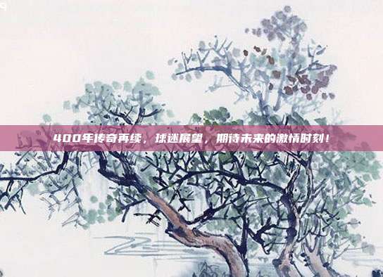 400年传奇再续，球迷展望，期待未来的激情时刻！